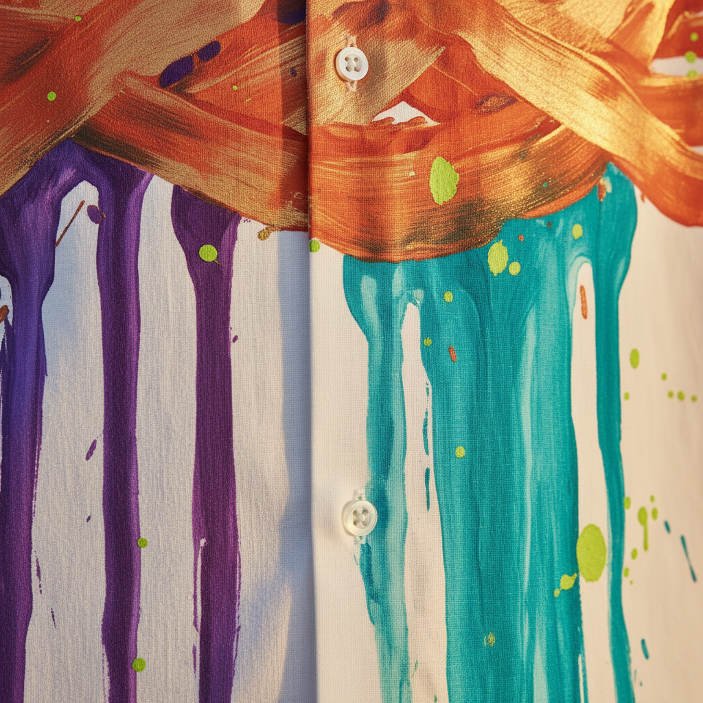 Camisa Cascada Interrumpida